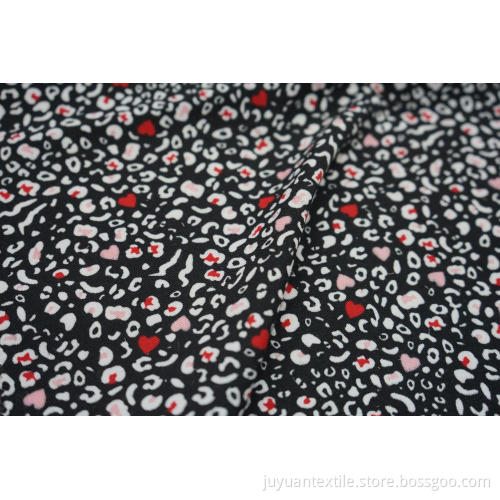 Polyester Spun Yarn Imitated Cotton Twill Fabric